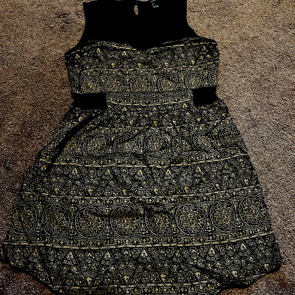 Forever 21 tribal print dress